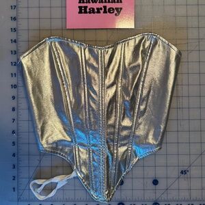 Y2K Western Inspired Lace Up Corset